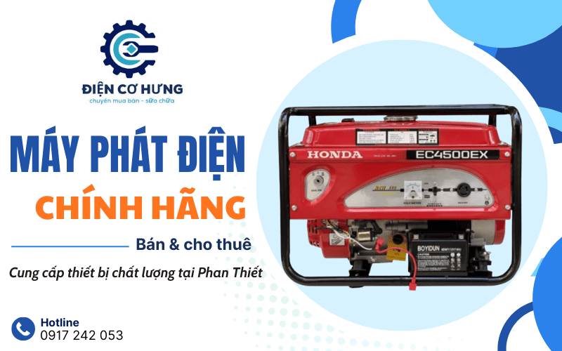 máy phát điện Phan Thiết