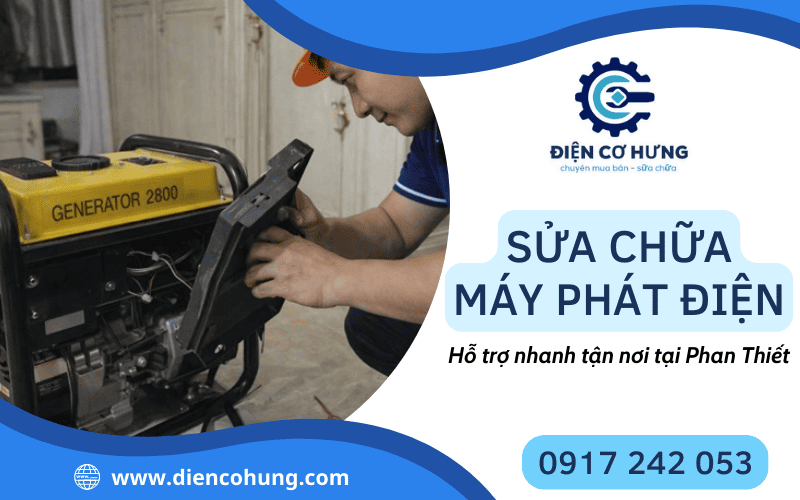 sửa chữa máy phát điện Phan Thiết