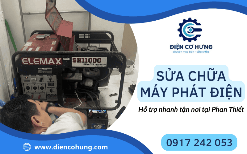 sửa chữa máy phát điện Phan Thiết
