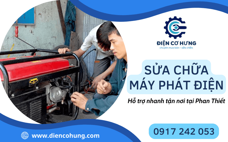 sửa chữa máy phát điện Phan Thiết