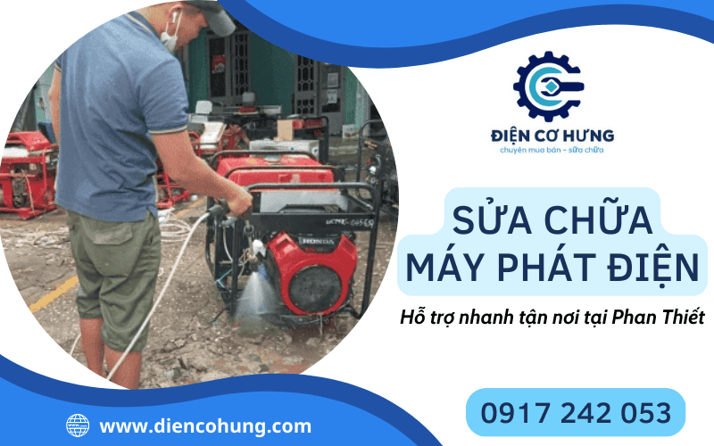 sửa chữa máy phát điện Phan Thiết