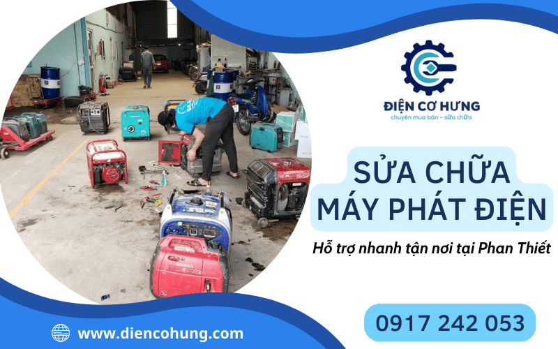 sửa chữa máy phát điện Phan Thiết